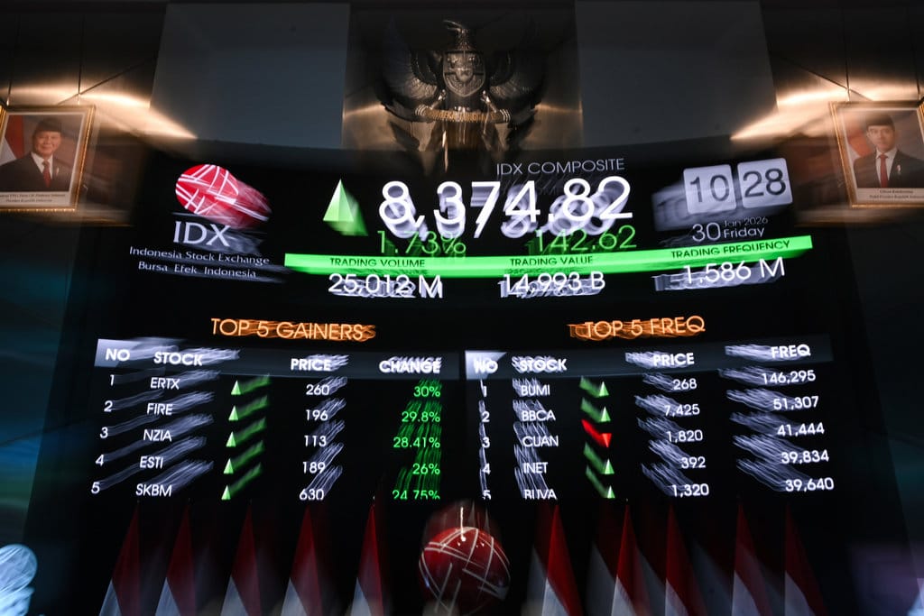Rupiah Menguat, IHSG Dibuka pada Level 6.154,97