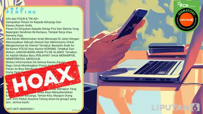 Marak Modus Baru Penipuan Lewat Pesan Berantai, Ini Faktanya
