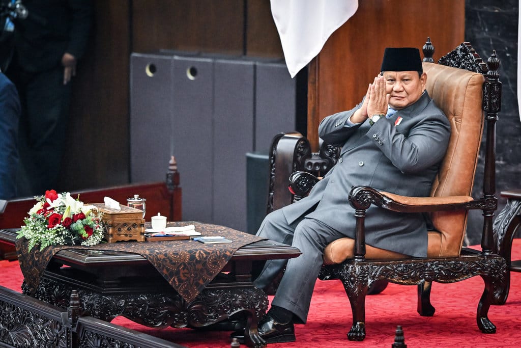 Verifikasi Momen Presiden Minum Kopi di Sidang Tahunan MPR