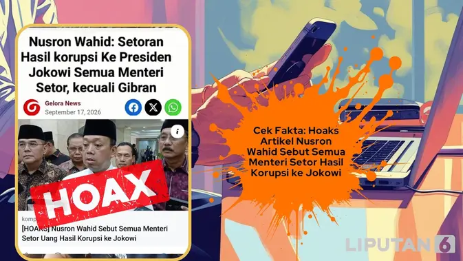 Nusron Sebut Menteri Setor Hasil Korupsi ke Presiden