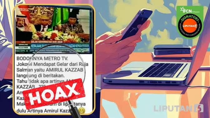 Video Jokowi Diberi Gelar Amirul Kazzab Ternyata Hasil Editan