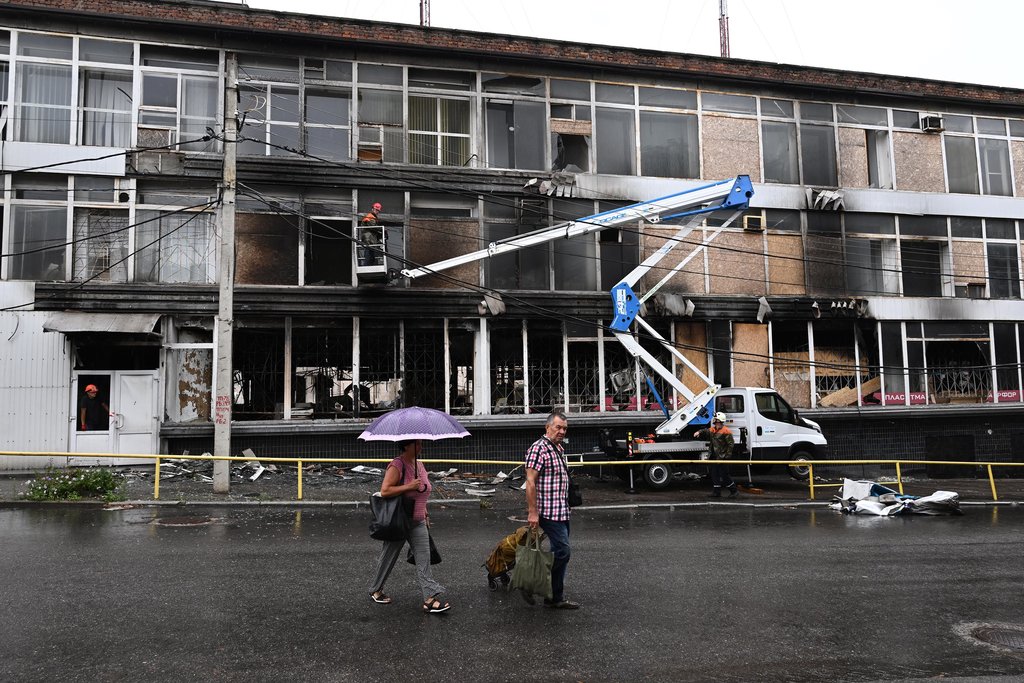 Serangan Drone Rusia di Ukraina Tewaskan 16 Orang, Ratusan Terluka