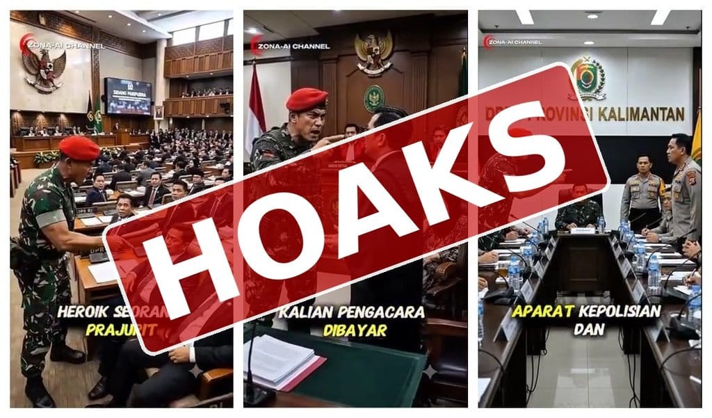 Dispenad: Video Viral Prajurit TNI AD Tegur DPR Hasil Rekayasa AI