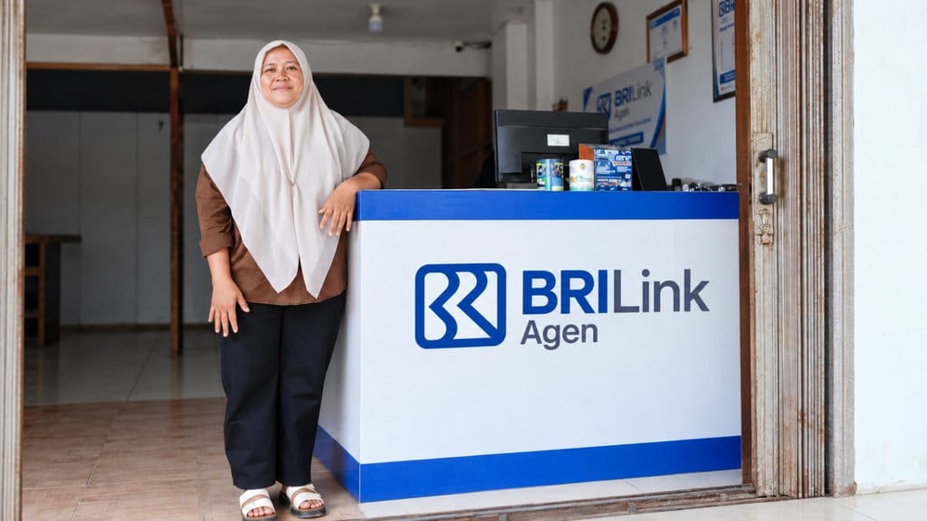 BRILink di Warung Desa Layani 6.000 Transaksi Tiap Bulan