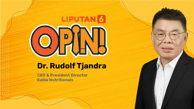 Profil Dr. Rudolf Tjandra, CEO Kalbe Nutritionals
