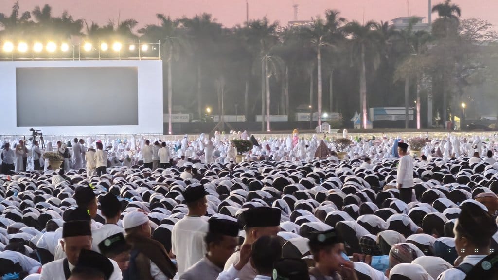 Cek Fakta: Zikir Monas Dihadiri Prabowo dan Klaim HUT RI ke-81