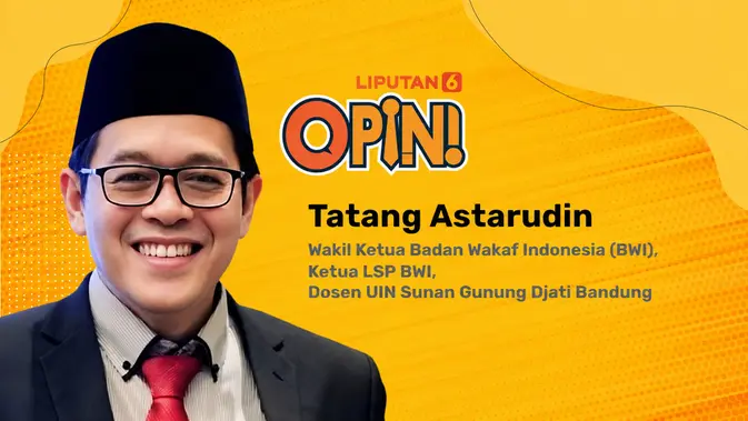 Profil Tatang Astarudin, Wakil Ketua BWI sekaligus Dosen UIN Bandung
