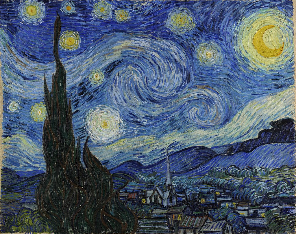 Investigasi Pola Fraktal di Balik Sapuan Kuas Van Gogh