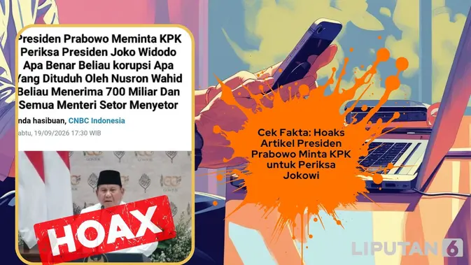Verifikasi Klaim Prabowo Minta KPK Periksa Jokowi