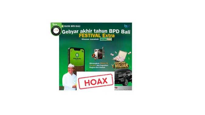 Verifikasi Tautan Undian Berhadiah Bank BPD Bali