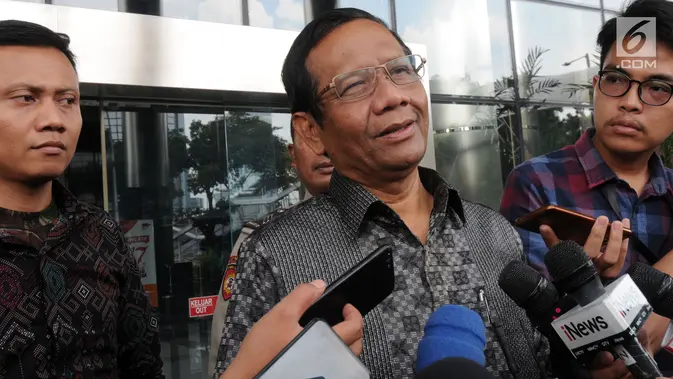 Mahfud MD Penuhi Undangan Pimpinan KPK Bahas Strategi Antikorupsi