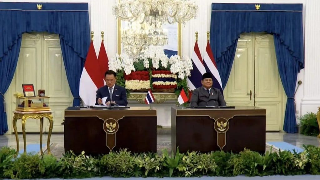 Prabowo dan PM Thailand Sepakat Perangi Kejahatan Siber