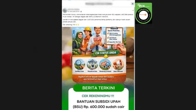 Investigasi Tautan Palsu Pendaftaran Bantuan Subsidi Upah Kemnaker di Media Sosial