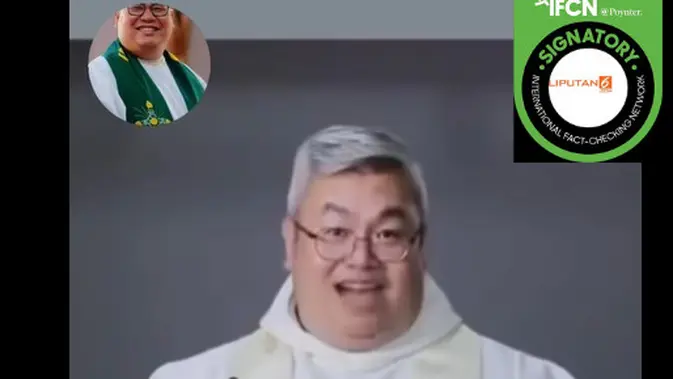 Cek Fakta: Video Romo Koko Salurkan Dana Rp150 Juta untuk Umat Katolik