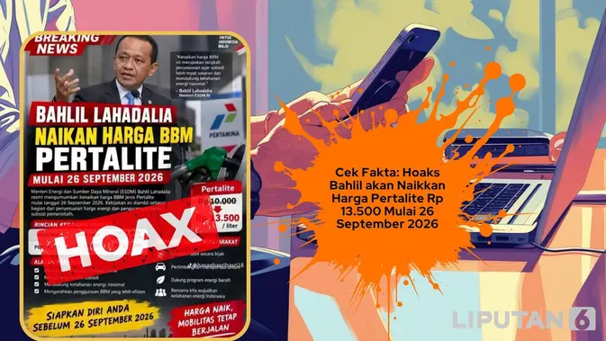 Uji Fakta: Klaim Kenaikan Harga Pertalite Menjadi Rp 13.500 Oleh Bahlil