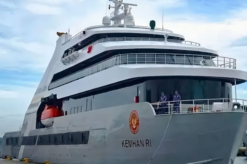 Logo Kementerian Pertahanan di Kapal J7 Explorer Milik Haji Isam, Ini Penjelasannya
