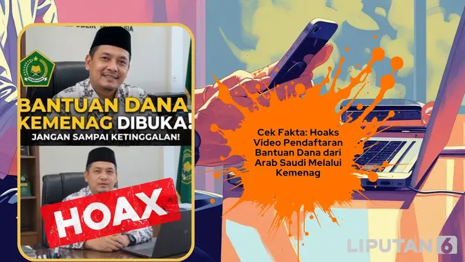 Cek Fakta: Pendaftaran Bantuan Arab Saudi via Kemenag
