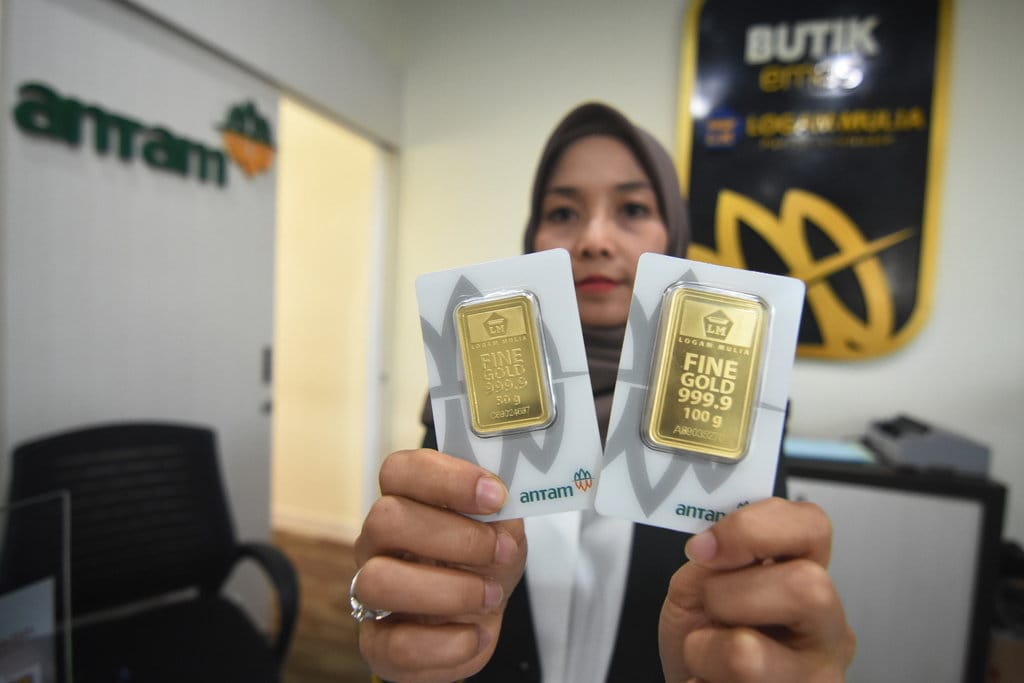 Harga Emas Antam Kembali Naik ke Rp2,62 Juta/Gram, Buyback Malah Turun