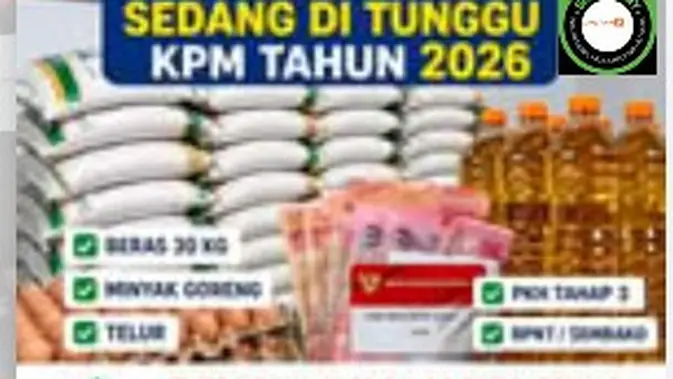 Cek Fakta: Klaim Link Bantuan Pangan 2026 Terbukti Hoaks