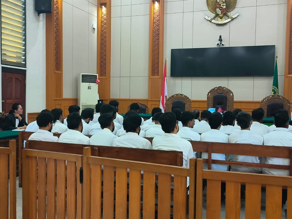 35 WN India di Bali Divonis 2-2,5 Tahun Bui Kasus Judi Online
