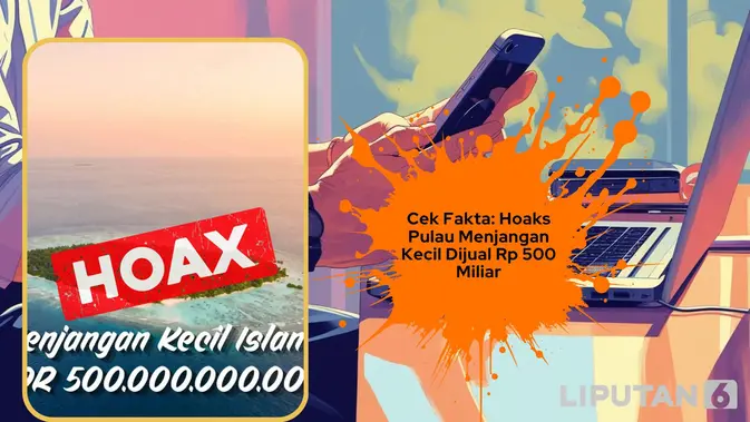 Cek Fakta: Pulau Menjangan Kecil Jepara Dijual Rp 500 Miliar