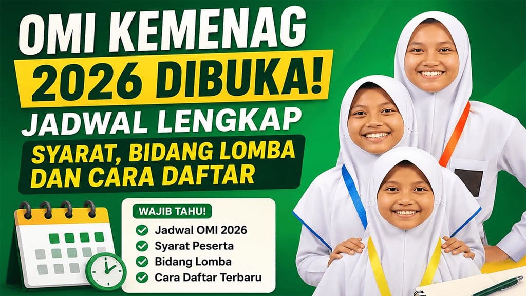 Panduan Login Akun Sekolah untuk Pendaftaran OMI 2026 Kemenag