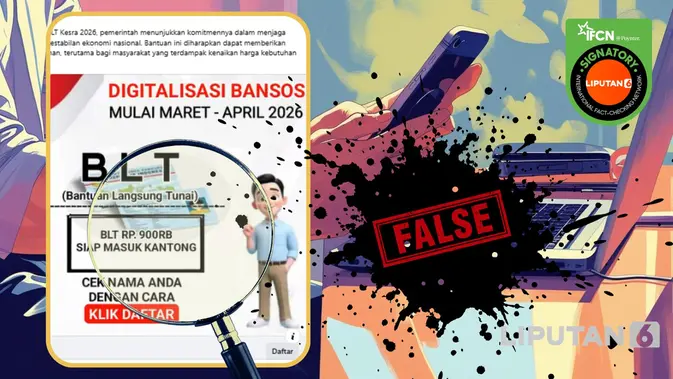 Verifikasi Klaim Link Pendaftaran BLT Kesra 2026