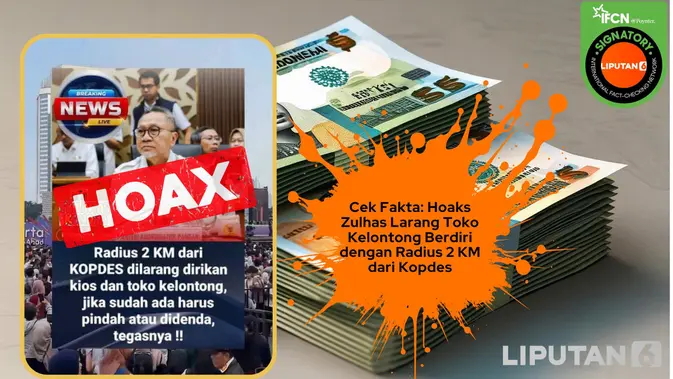 Fakta Klaim Larangan Toko Kelontong dalam Radius 2 Km