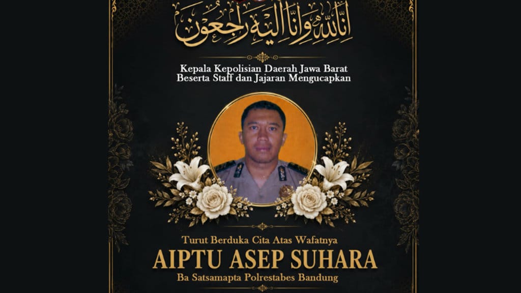 Aiptu Asep Suhara Jadi Korban Tabrak Lari di Sumur Bandung