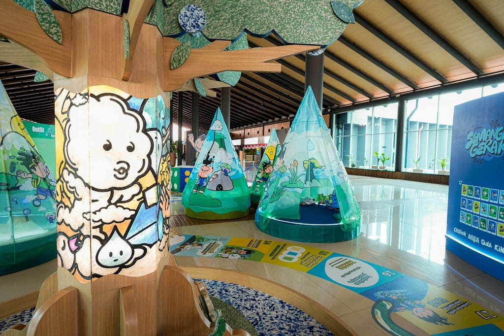 Citilink dan AQUA Hadirkan Flomiland: Bermain Kreatif di Bandara Soetta