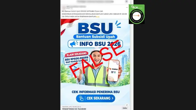 Verifikasi Forensik Klaim Pendaftaran BSU September 2026 Melalui Saluran Telegram
