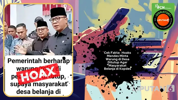 Klaim Menteri Desa Tutup Warung Demi Kopdes: Verifikasi