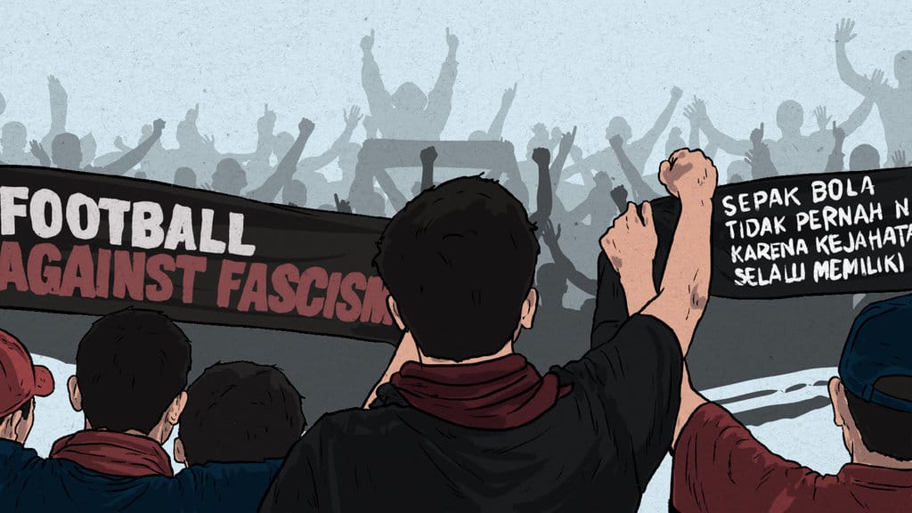 Jejak Bahasa Antifasis dalam Budaya Suporter Sepak Bola Indonesia