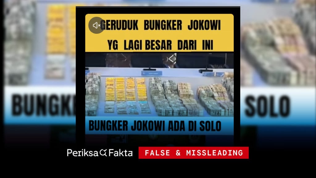 Polisi Bantah Temuan Bungker dan Uang Triliunan di Rumah Jokowi
