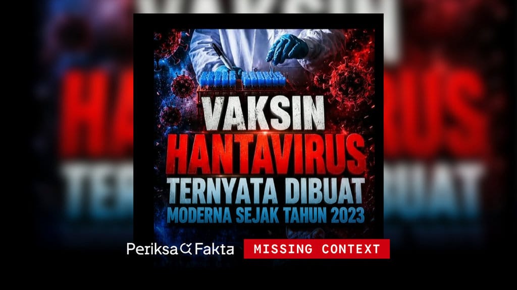 Kerjasama Riset Vaksin Hantavirus Moderna-Korea University Bukan Rekayasa