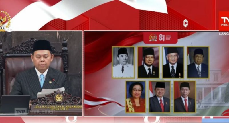 Ketua DPD Sematkan Julukan ke Tujuh Presiden RI, Jokowi Bapak Infrastruktur