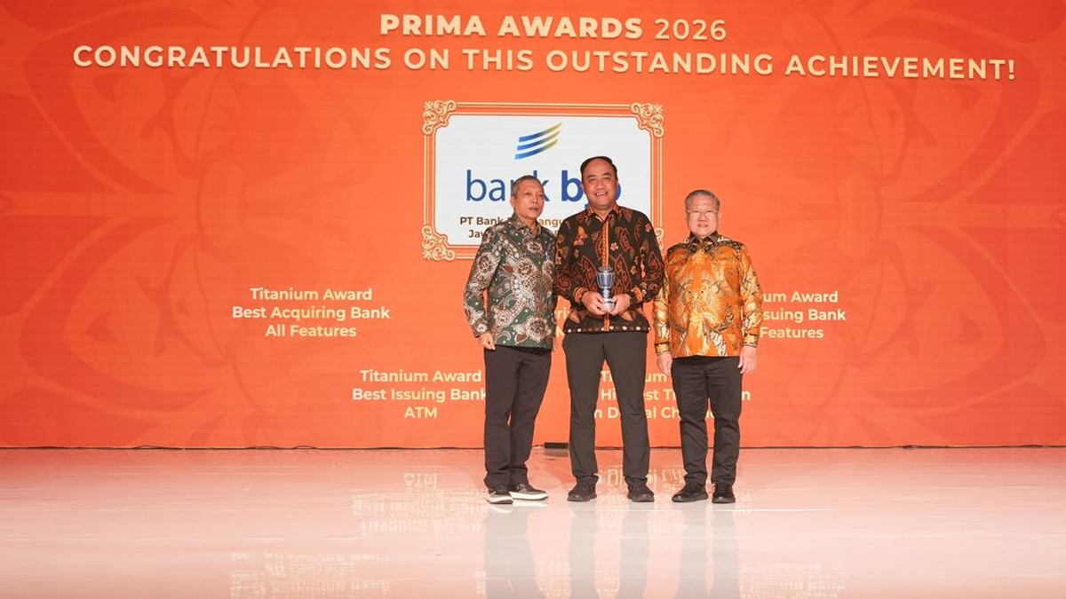 bank bjb Borong Lima Penghargaan Titanium Awards 2026