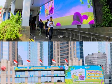 Viral Videotron 'Hujan Anggur' di Jakarta, Warganet Ramai Berkomentar