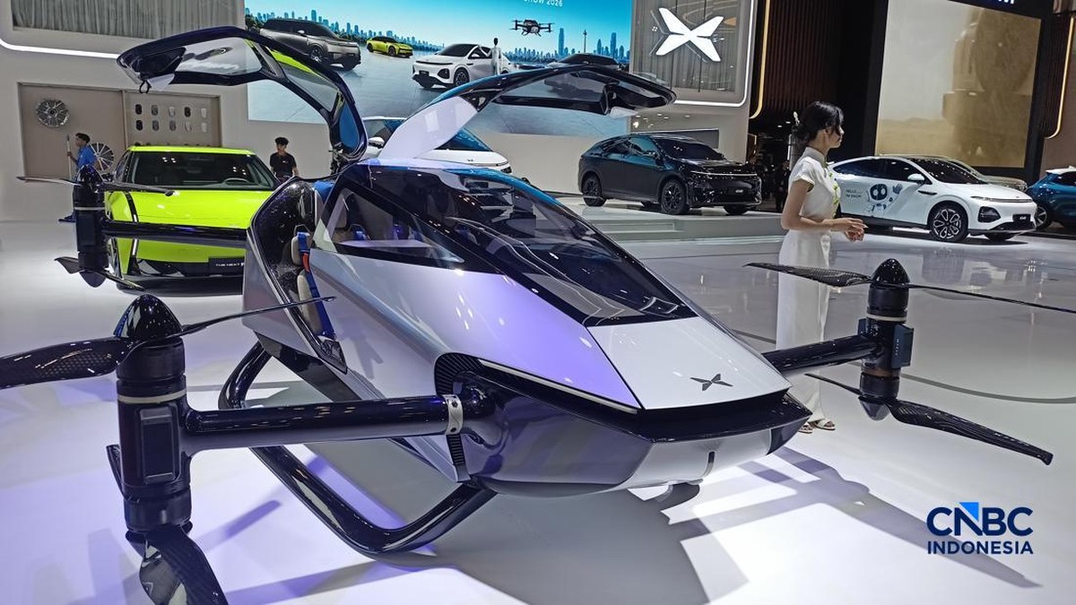 Mobil Terbang X2 Curi Perhatian di GIIAS, Buatan Pabrikan China