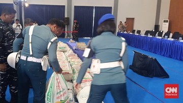 Koarmada Gagalkan Penyelundupan 1,3 Ton Ketamine di Laut Kepri