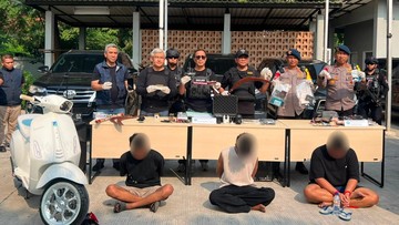 BNN Gerebek Kampung Bahari, Bandar Narkoba Bersenjata Diringkus