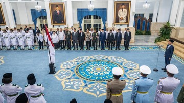 76 Pemuda Paskibraka 2026 Dikukuhkan untuk Upacara HUT ke-81 RI di Istana