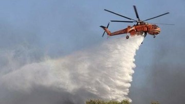 Polri Kerahkan Helikopter, Motor Modifikasi, dan Drone Atasi Karhutla
