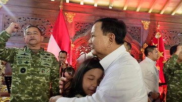Prabowo Undang Petugas Upacara HUT ke-81 RI ke Hambalang