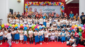Fasilitas Pengasuhan Gratis Taman Anak Sejahtera Wong Kito Diresmikan di Palembang