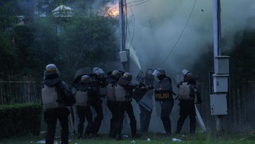 Polisi Sebut Perusuh Dalang Kerusakan Fasilitas Usai Demo