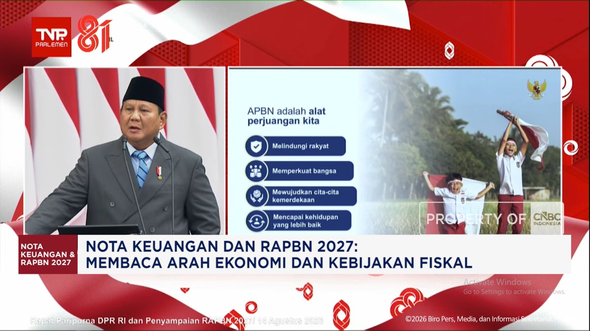 Prabowo: APBN Merupakan Alat Perjuangan untuk Memperkuat Bangsa dan Rakyat