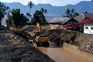 Pemulihan Pascabencana Sumatera Fokus pada Pemulihan Sungai dan Irigasi