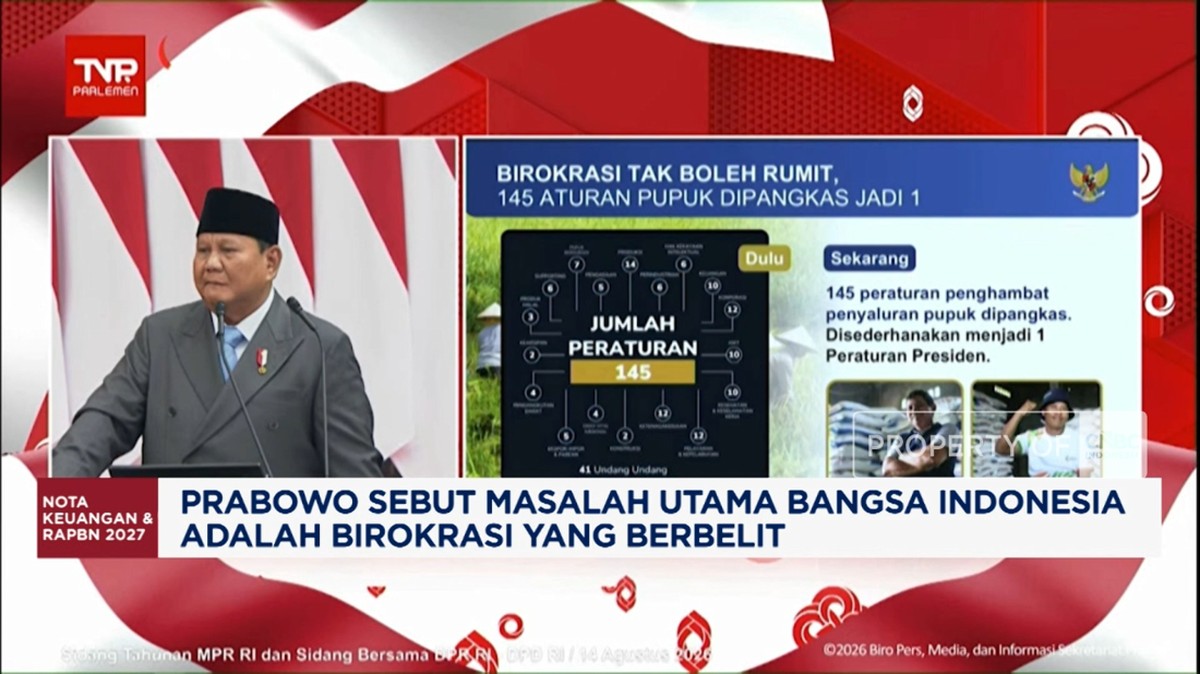 Prabowo Soroti Birokrasi Berbelit sebagai Hambatan Utama Pembangunan Bangsa