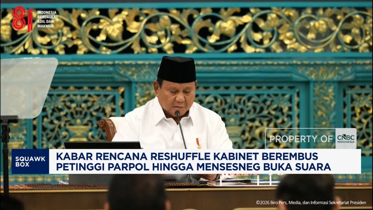 Kabar Reshuffle Kabinet Prabowo Berembus Usai 17 Agustus